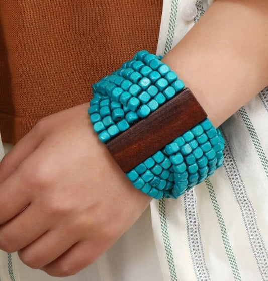 Bohemium Turquoise Stretch Bracelet